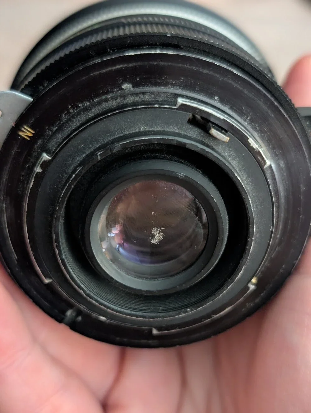 Vivitar 24mm f/2.8 manual focus wide-angle lens - scratch on lens‎ (See Photos)